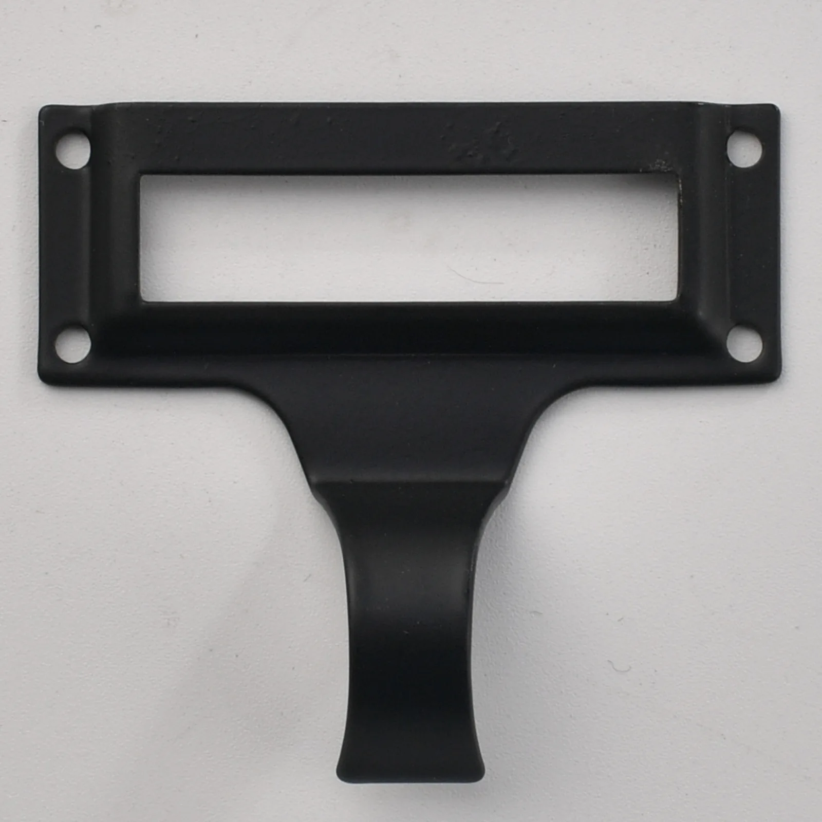 

Cross-border simple business card holder, label frame, iron drawer cabinet, display case, black label handle, ears.