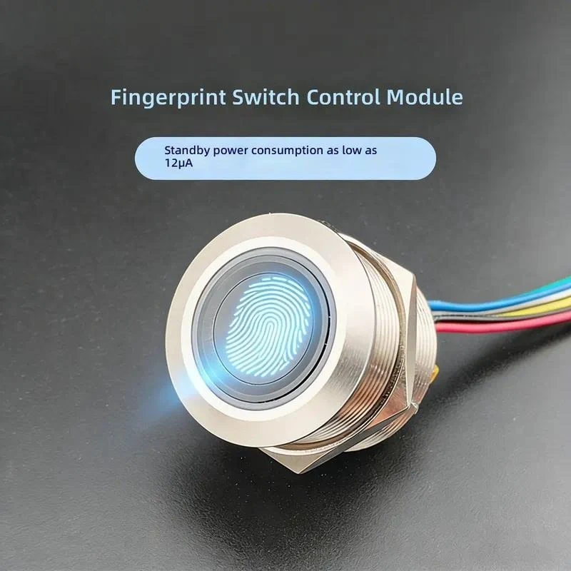 for KSR558 Fingerprint Identification Switch Relay Module Low Power Consumption Capacitive Fingerprint Module Access Control