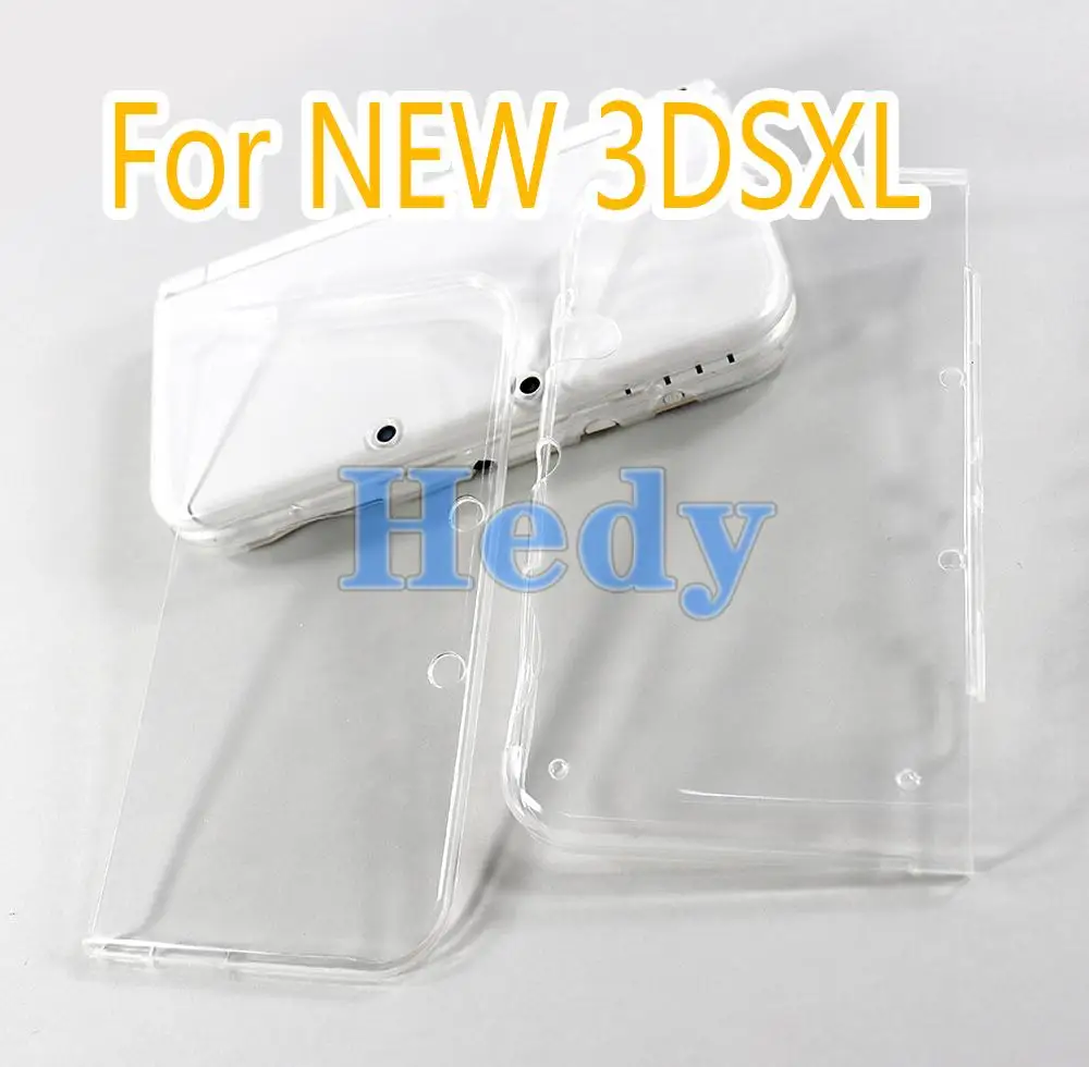 

20sets For Nintendo New 3DS XL Console Plastic Clear Crystal Protective Hard Shell Skin TPU Case Cover For NEW 3DSXL LL