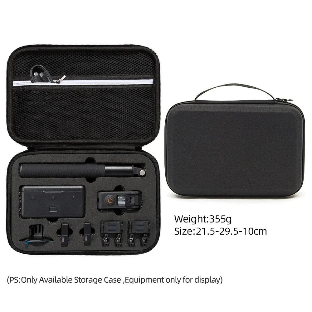 Handbag For DJI Action 3/4 Carrying Case Large Capacity Bag Camera Accessory for DJI Osmo Action 4/3 Storage Bag Protective Box