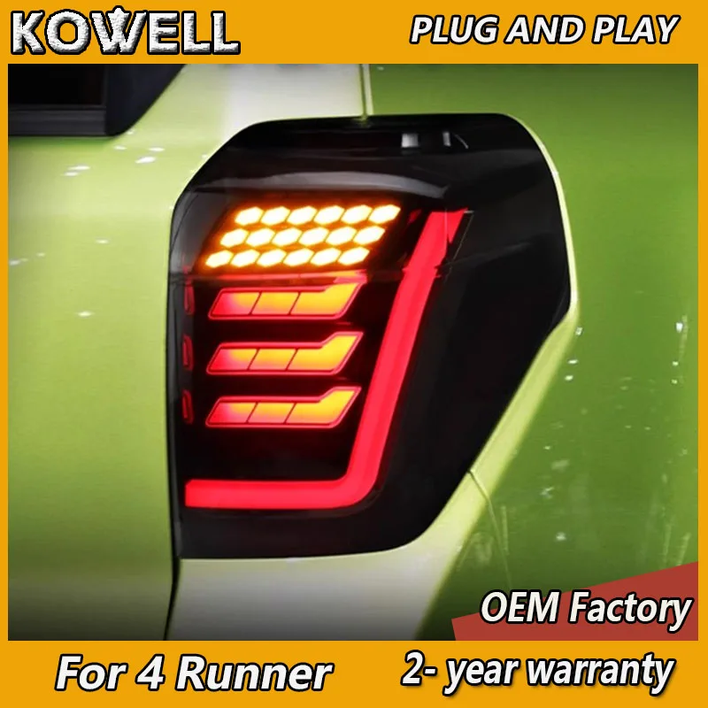 

Car Styling for Toyota 4 Runner Tail Lights 2013-2021 4runner Taillight Rear DRL Fog Brake Turn Signal Reversing