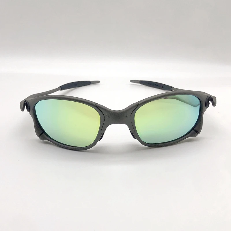 Gafas de sol polarizadas para ciclismo de montaña para hombre, lentes de Metal para pescar, UV400, D4-1