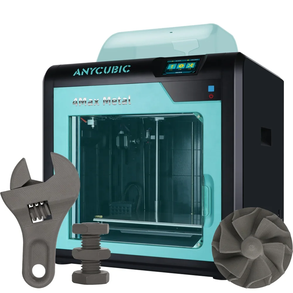 

Anycubic High Quality 4Max Metal 3D Printer Most Affordable Metal 3D Printing Machine