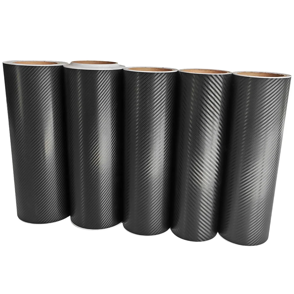 

Sino 1.52x18M 3D 5D 6D Automotive Vehicle Carbon Fiber Vinyl Wrap for Car Exterior and Interior Wrapping