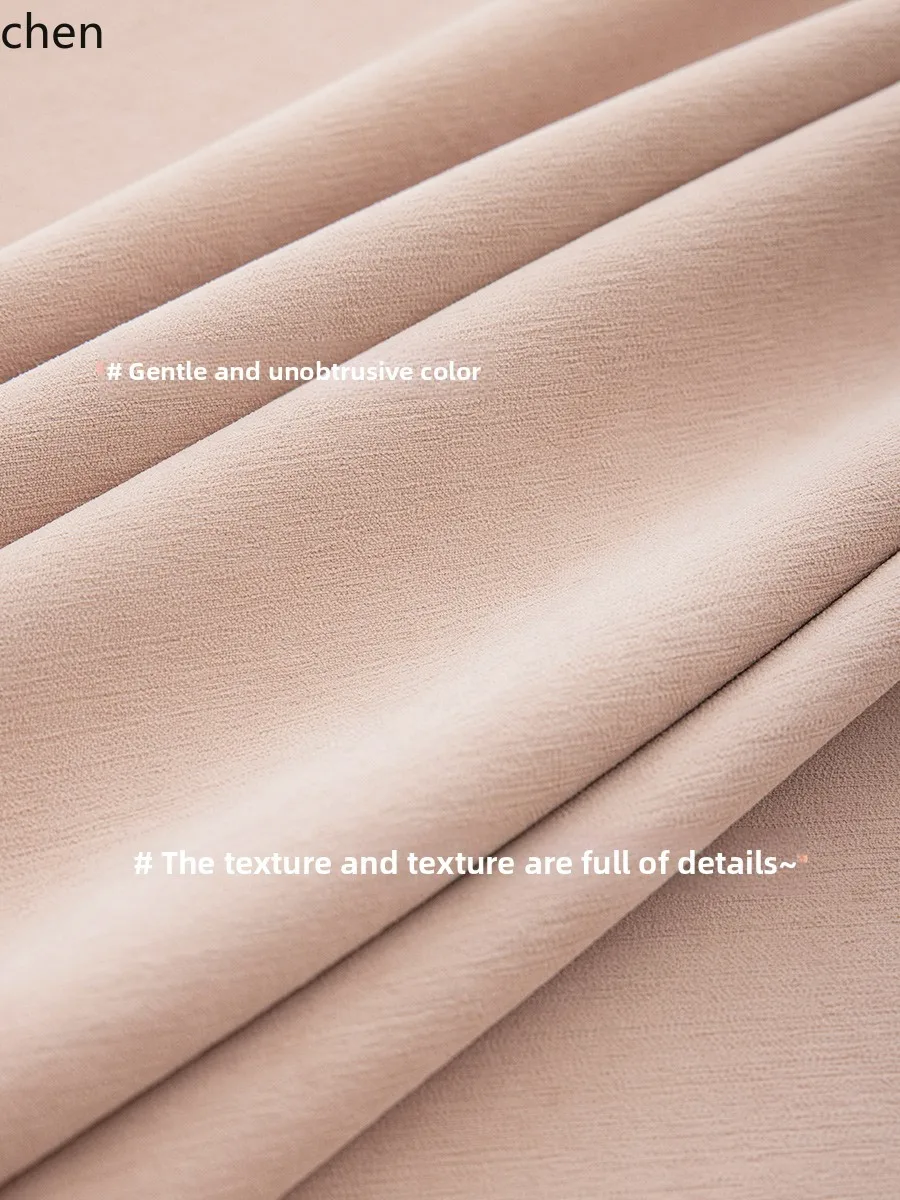 HXL Custom Pink Curtains for Bedroom Blackout Chenille Cartoon Sheer Curtains