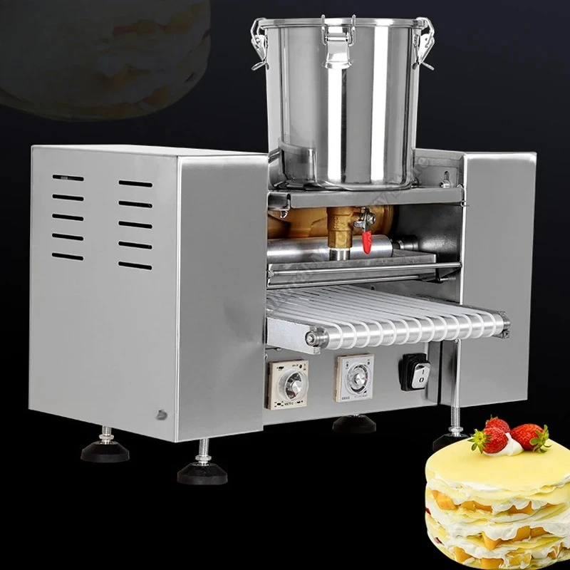 

Commercial Automatic Mini Thousand layer Machine Mango Durian Thousand Layer Spring Roll Pancake Making Maker
