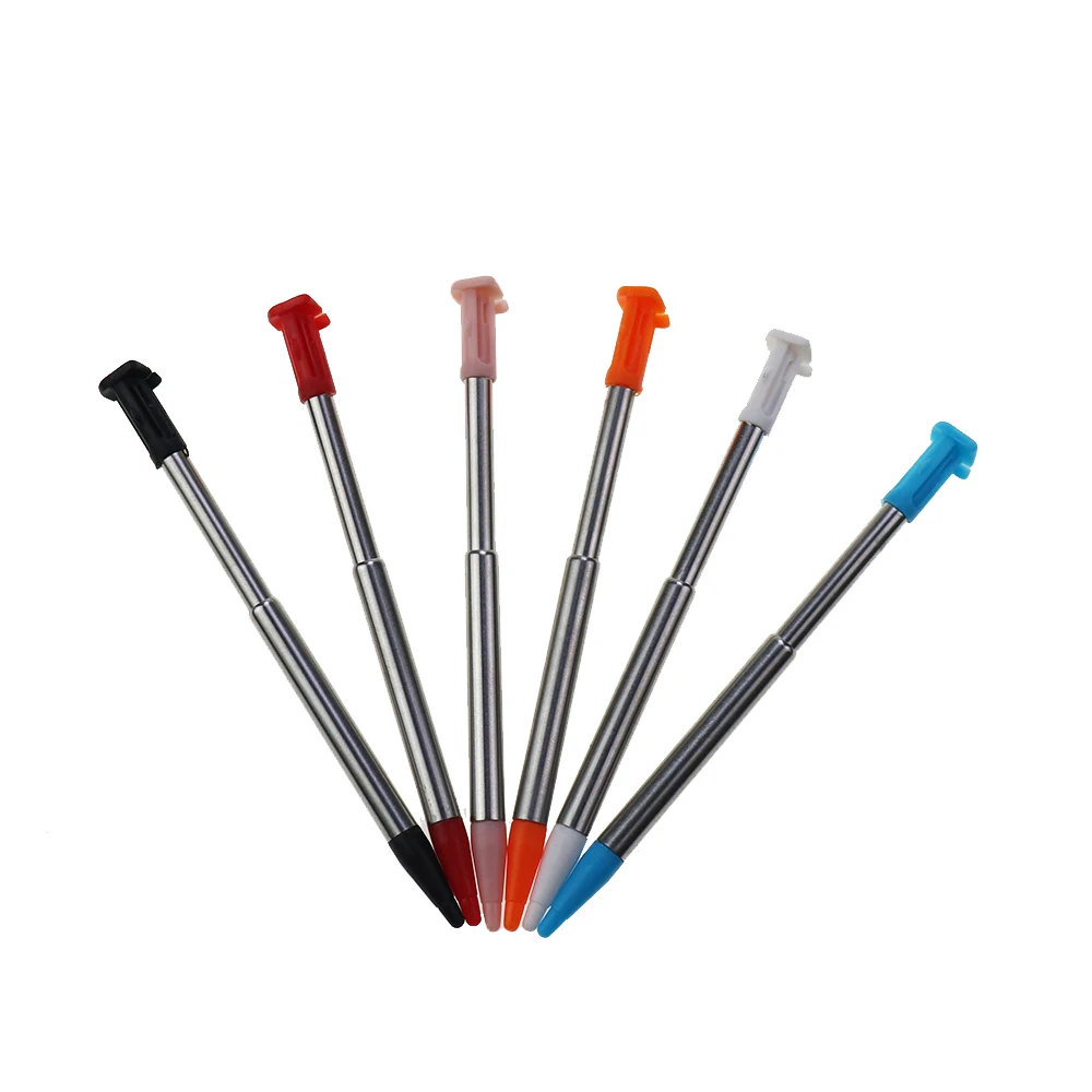 2pcs New Metal Telescopic Stylus Touch Pen For New 2DS XL / LL