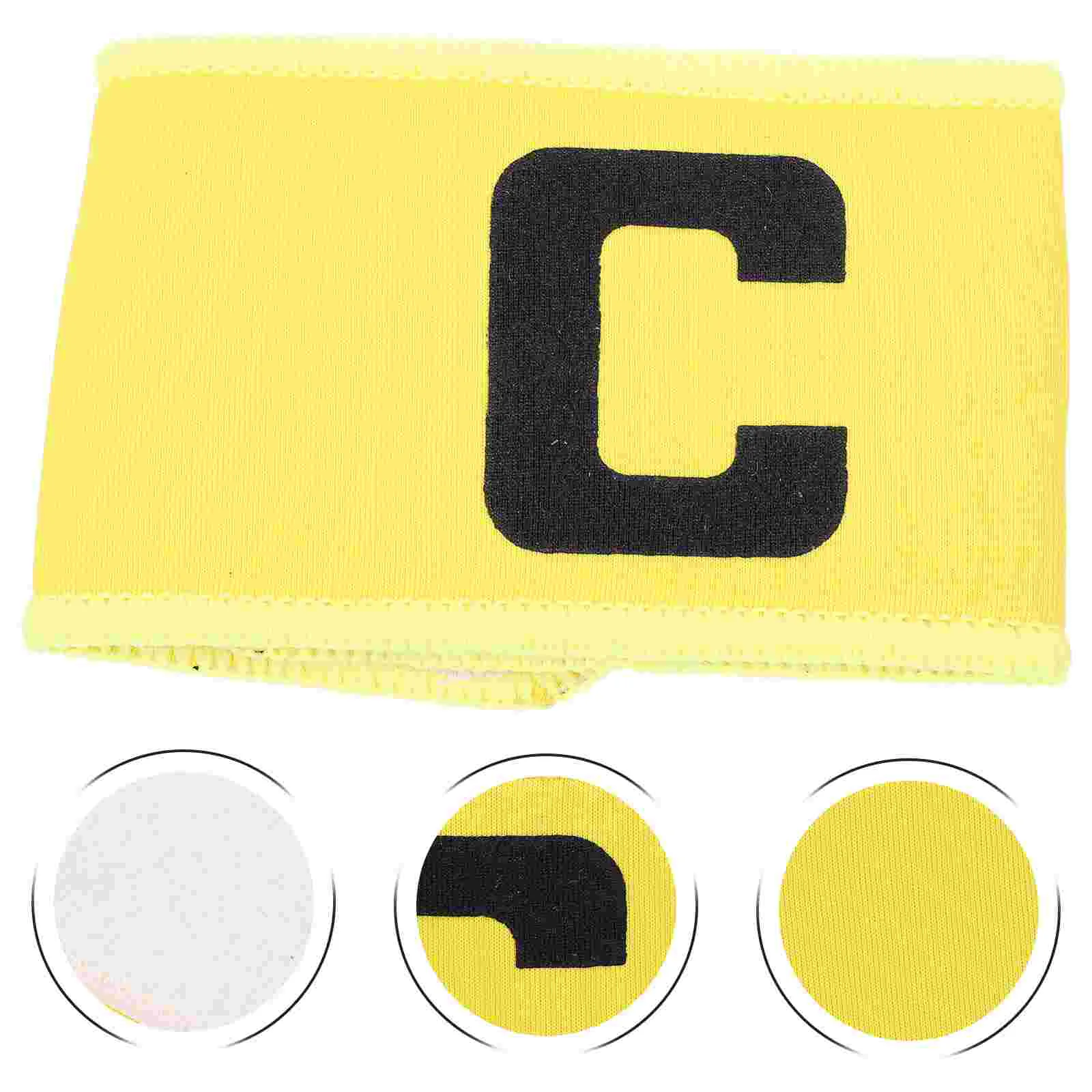 2 Pcs Multicolor Captain Armband Soccer Supply Elastic Multi-function Professional