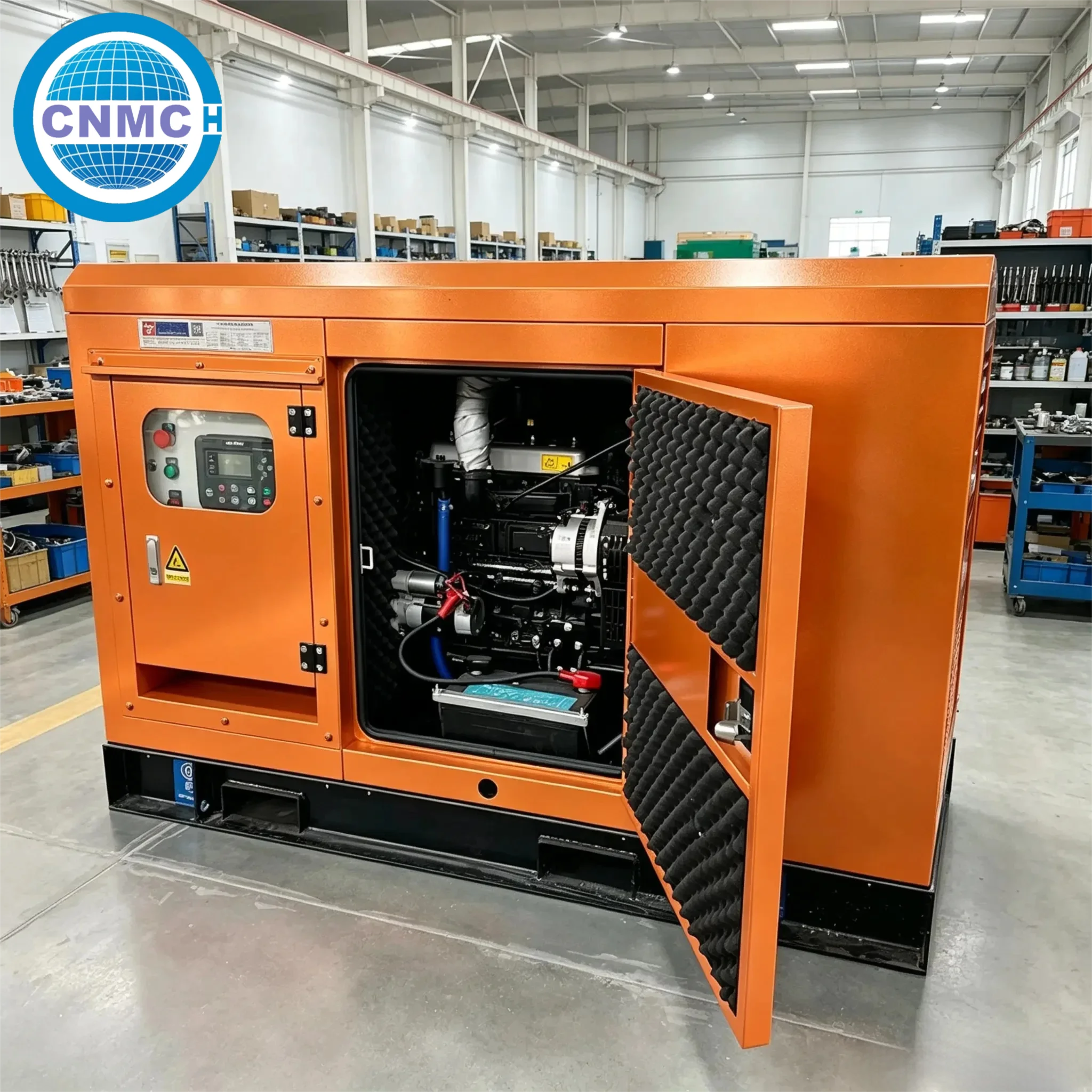 20KW 30KW 50KW 80KW 100KW Silent Diesel generators Cummins Diesel Generators for Factory Workshops CE Certified Customizable