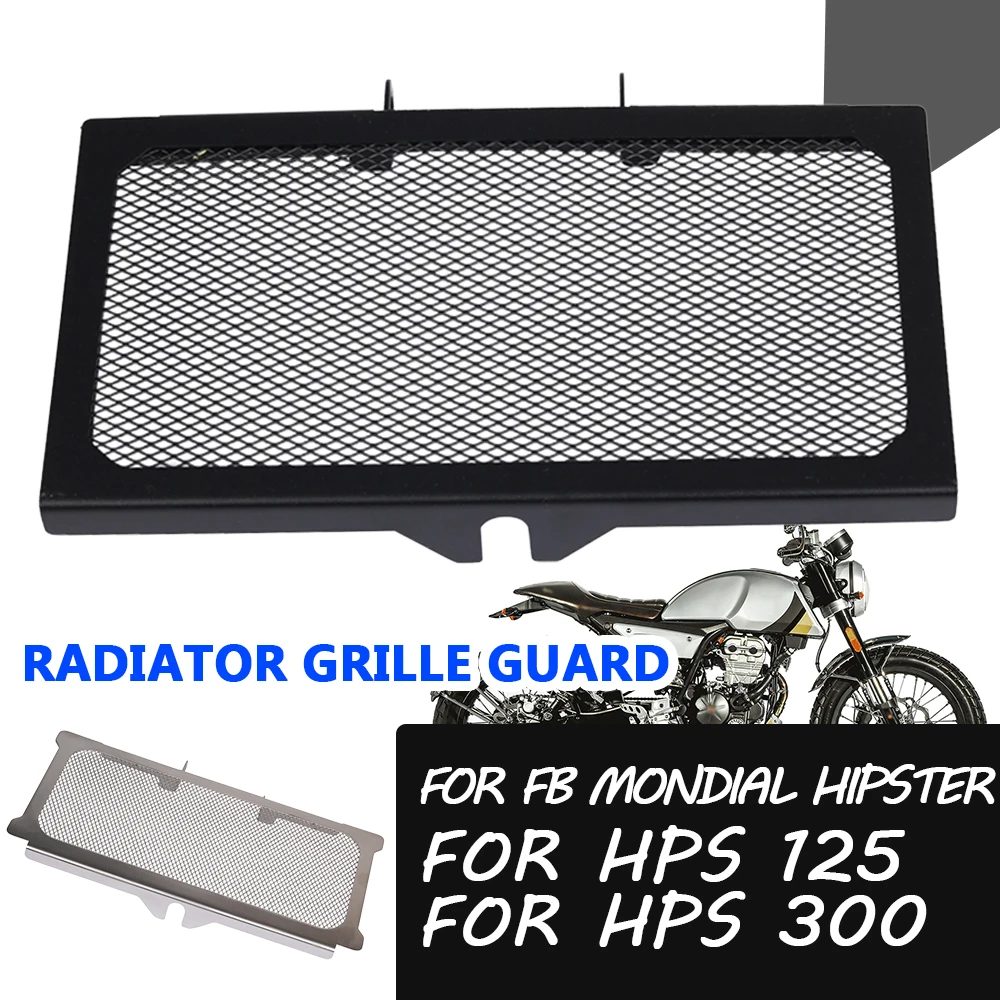 Motorcycle Accessories Radiator Guard Protector Grille Grill Cover For FB Mondial HPS 125 HPS 300 Hipster HPS125 HPS300 2021