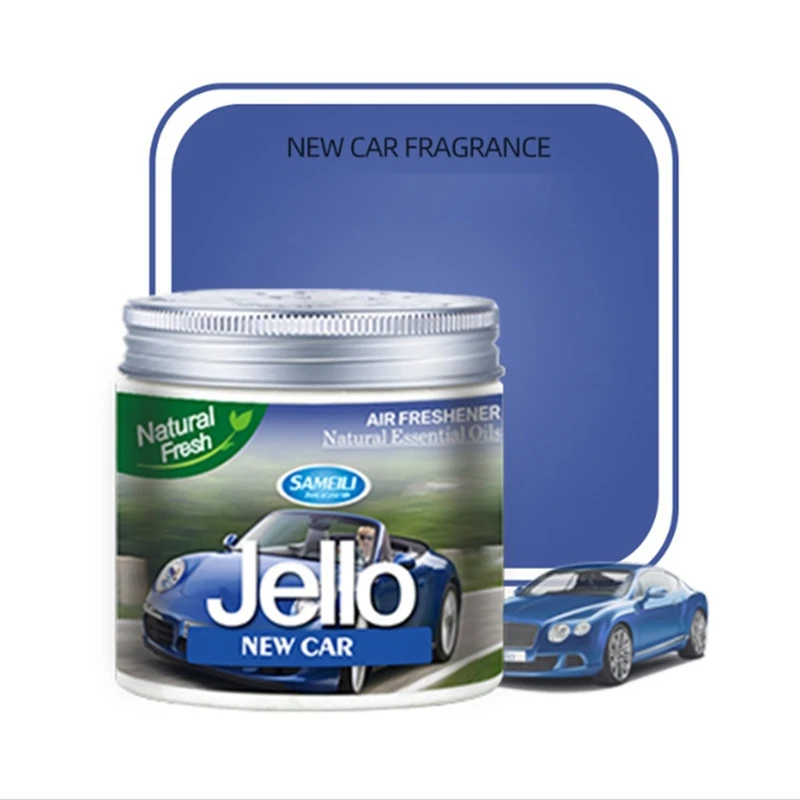 Car 220G Jello Perfume Air Freshener Car Balm Deodorizing Long-Lasting Fragrance Scent Auto Aromatherapy