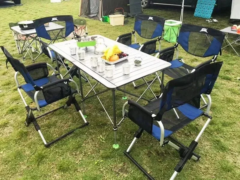 Arm Chair, Folding Director's Chair with Carry Bag