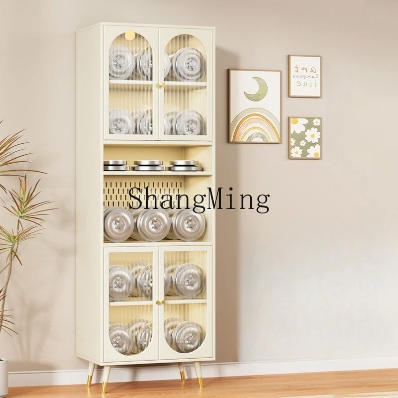 FG Steel Side Cabinet Kitchen Locker Floor Storage Crack Locker