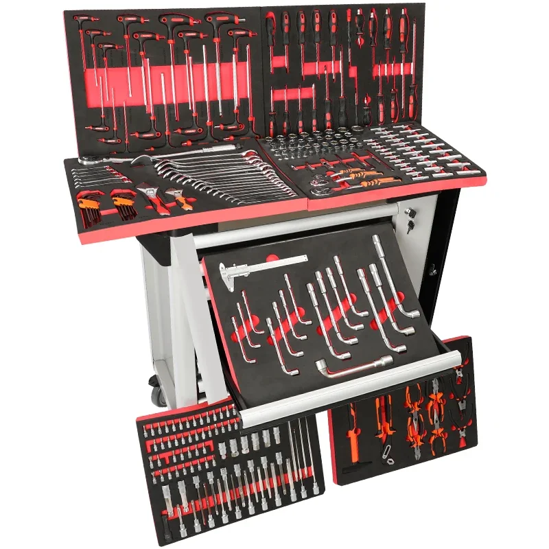 298pcs Hand Tools Home Diy Oem Tools Set Tools With Equipments Bicycles Motorcycles Vehicles Repairs Household Handtools Sets