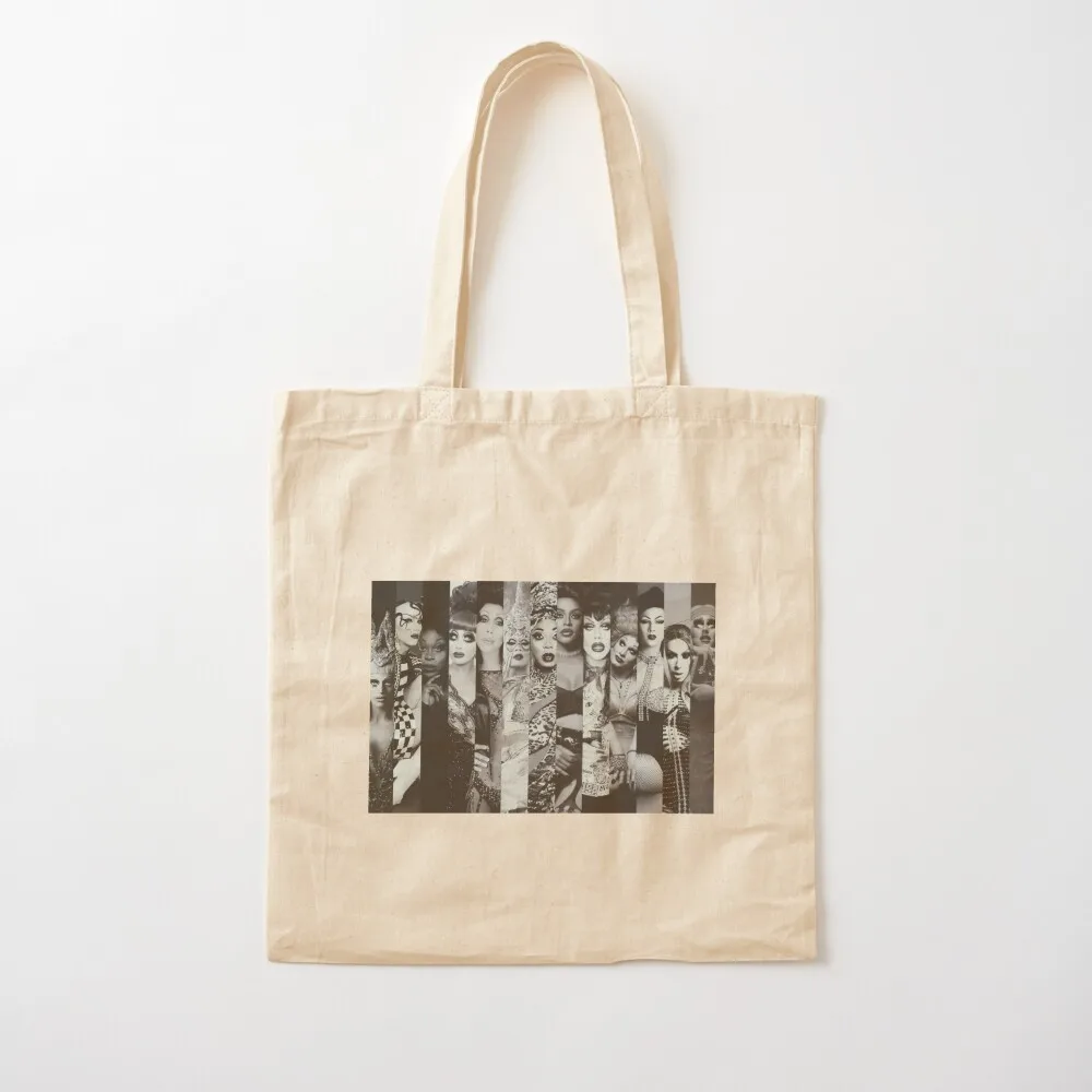 

RPDR Winners Tote Bag Тканевая сумка Женская сумка Сумки женские 2025 Холщовая сумка