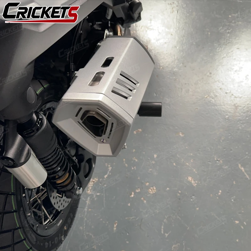 Suitable for 368G 2024 exhaust pipe anti drop block, body protection glue, safety anti collision ball ZONTES 368G