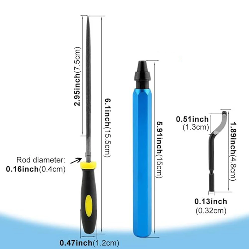 Efficiently Designed Deburring Toolkit for Various Materials Comes Complete with Necessary Tools & Accessories