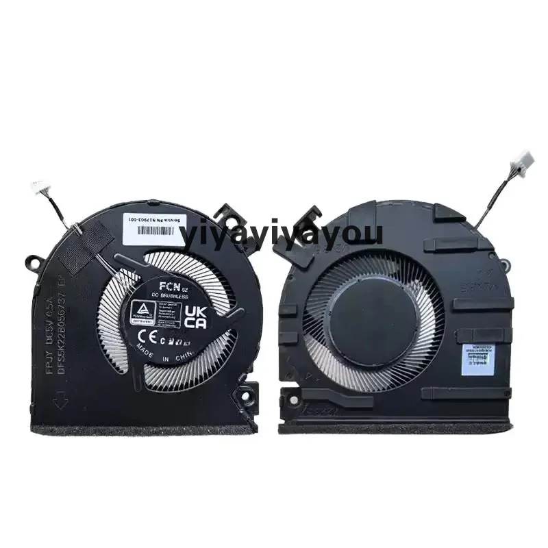 NEW Laptop Fan for HP Victus 15 FA FB 15T-FA 15-FA100 15t-fa000 FB000 Gaming  Cooler Radiator N13304 N17903 001 FPJY NEWCPU