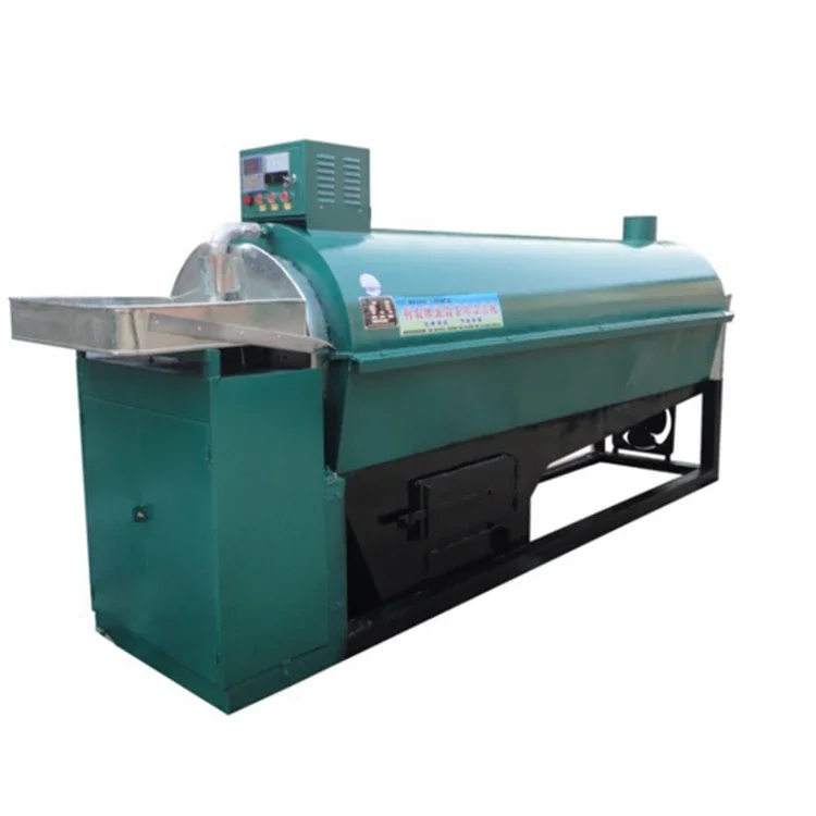 Tea Factory Lotus Leaf Tea Production Line Fully Automatic Cylinder Drying Machine Tea Processing High Temperature Machinery