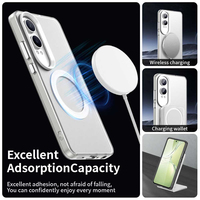 One Plus Nord CE 4 Lite Case Magnetic Magsafa Wireless Charger Phone Case For OnePlus Nord CE4 Lite Light 4Lite 5G Back Cover