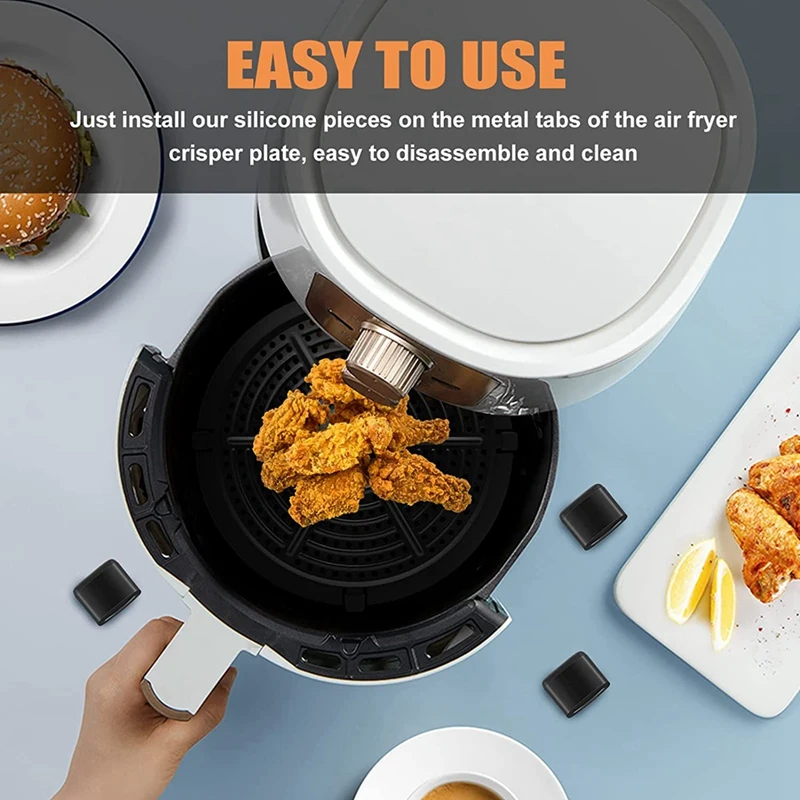 14Pcs Air Fryer Protective Covers Fit Power Air Fryer Crisper Plate For Air Fryer Grill Pan