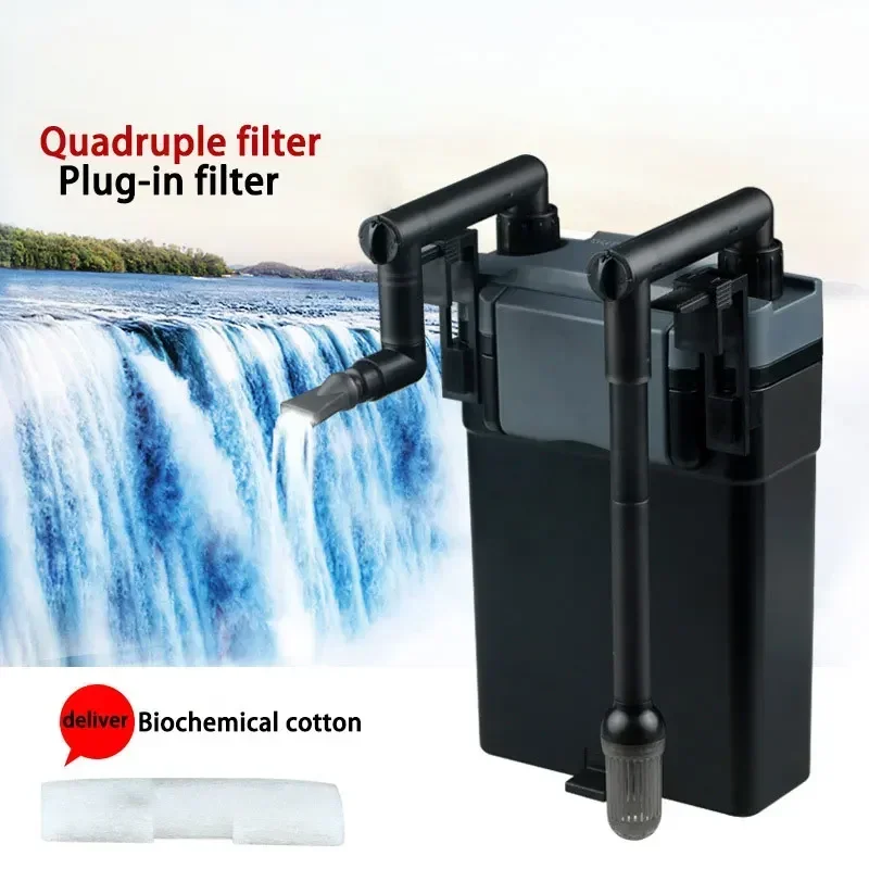 

Filter aquarium fish tank suspended external oxygen pump water filter pure water quality small fish tank filter accessories