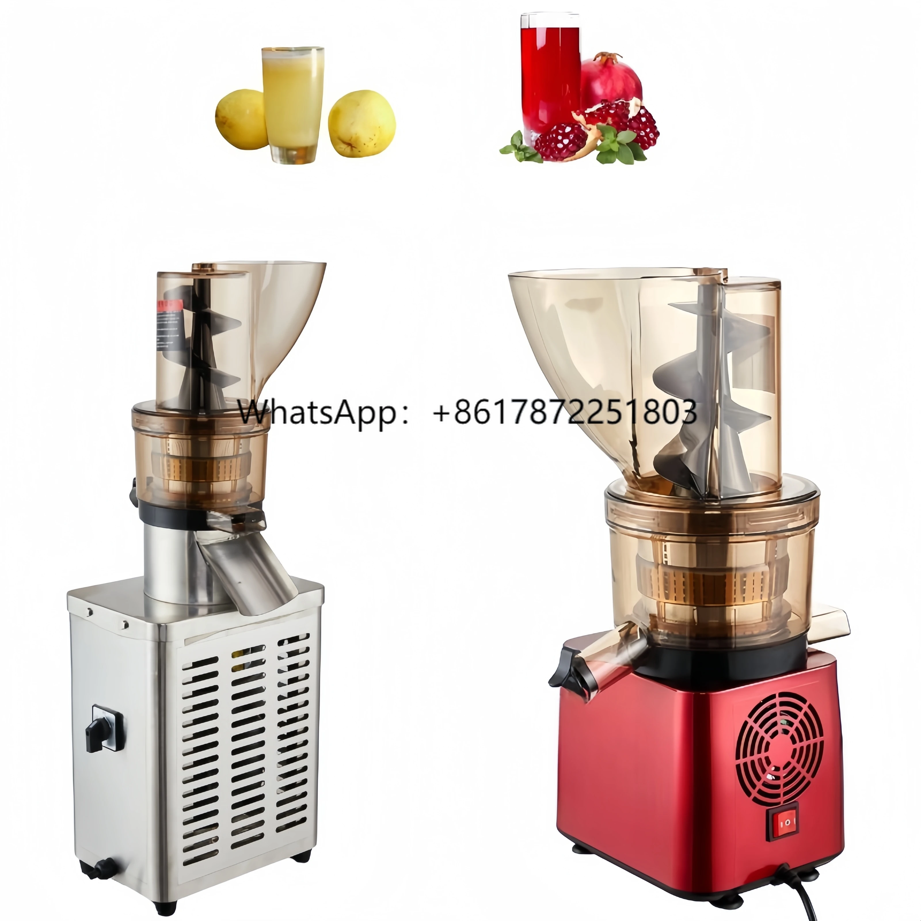 

Fresh Fruit Ginger Commercial Juice Separation Juicer Cold Press Juicer