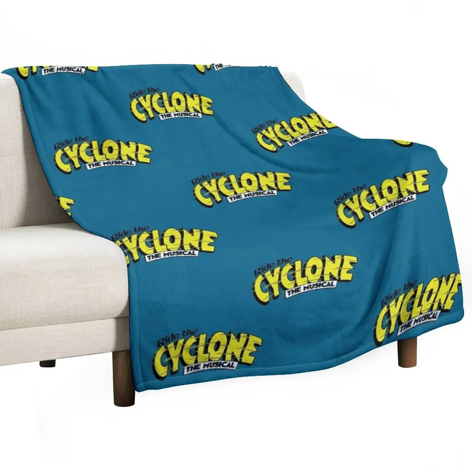 Montez le cyclone musical classique Throw Blanket Soft Comfort Blanket for Reading Watching TV