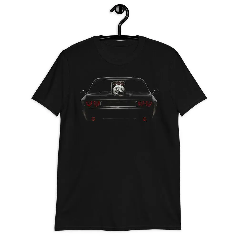 Dodge Challenger SRT Men's T-Shirt Art Deisgn American Muscle Sports Race Car