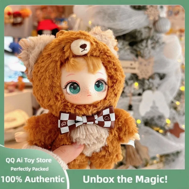

Original Miao Jiuhua Miao Bi Sheng Hua Series Blind Box Trendy Play Kawaii Ornament Bag Pendant Doll Surprise Gift Plush Pendant