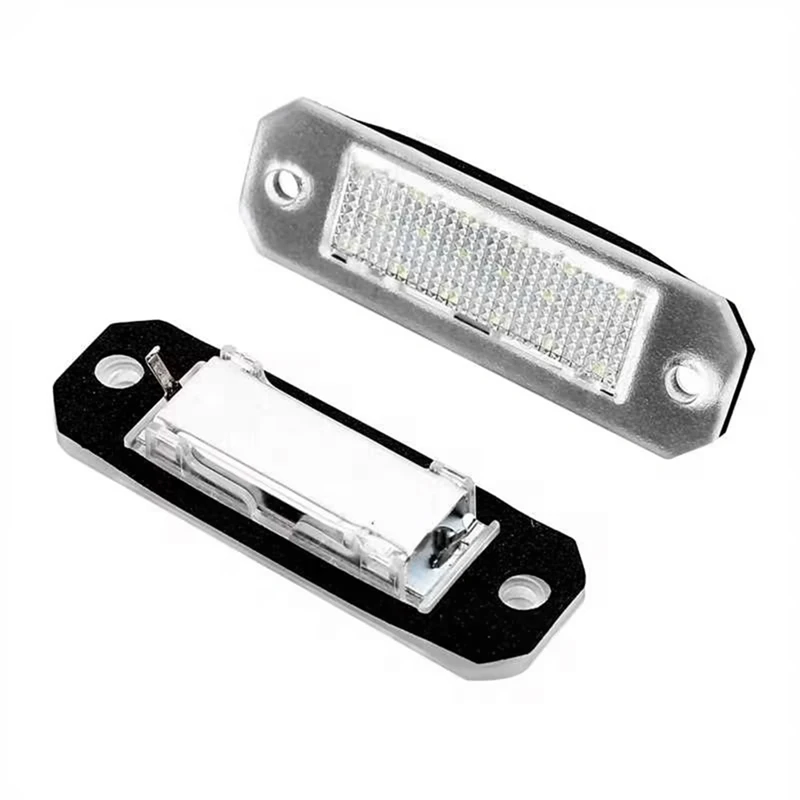 1 Pair Car License Plate Light 7H0827740 For  Transporter T5 T6 Barn Door Caddy New High Quality