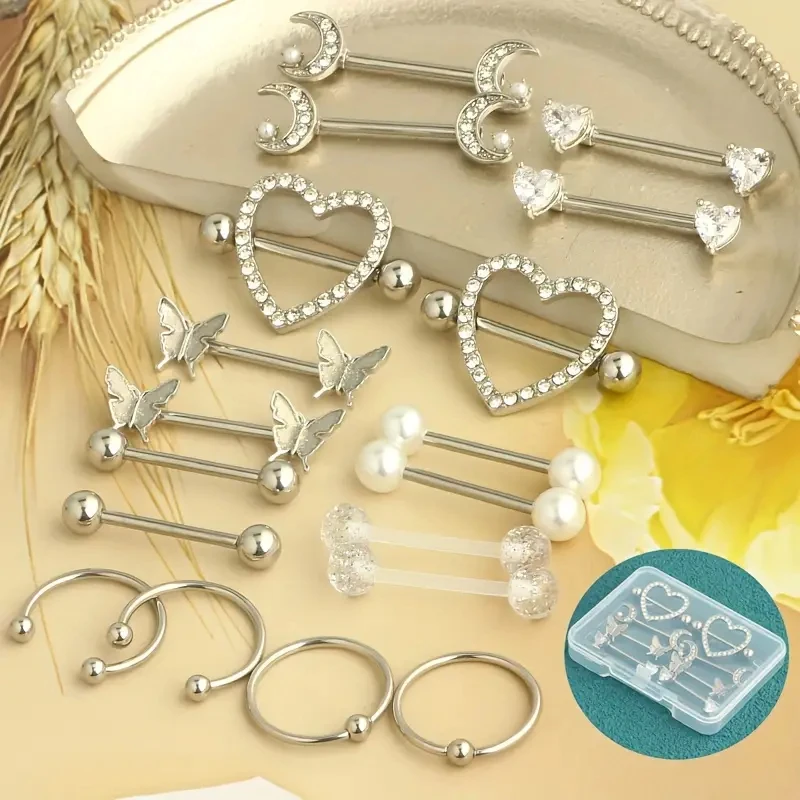 2/18Pcs 14G Nipple …