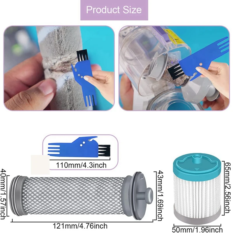 Filtro HEPA di ricambio compatibile per Tineco A10 / A11 Hero A10 / A11 Master PURE One S11 accessori per aspirapolvere