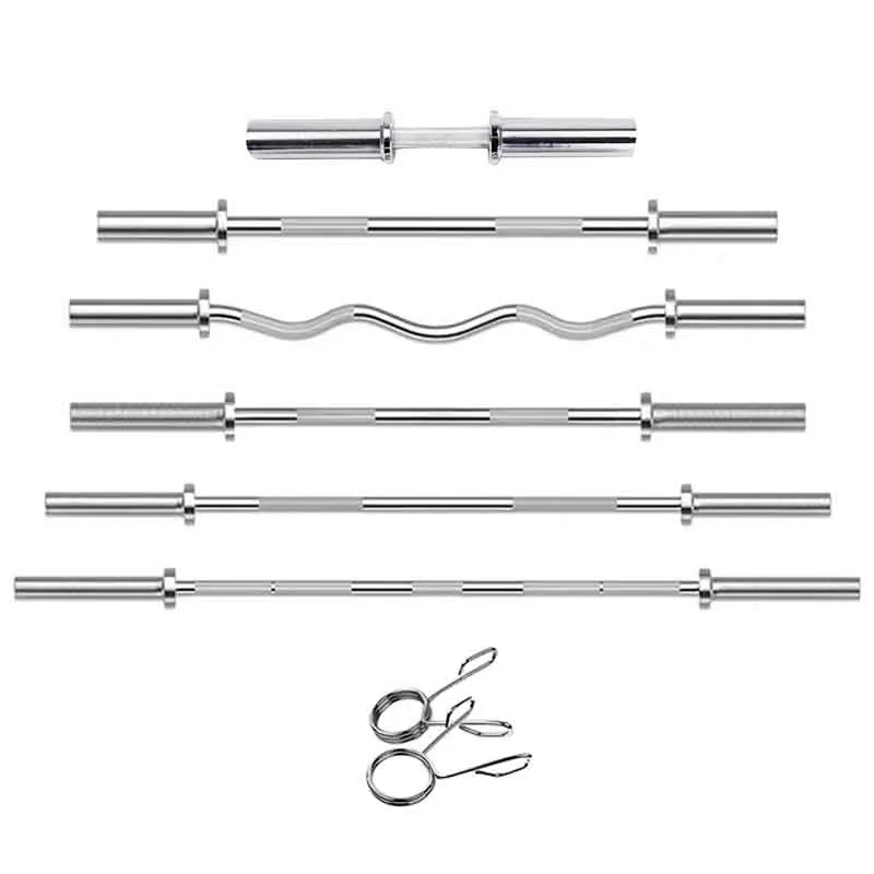 

Weight Lifting Training Barbell Weightlifting Powerlifting Barbell Fitness Bar 20kg Weight Lifting Barbell New