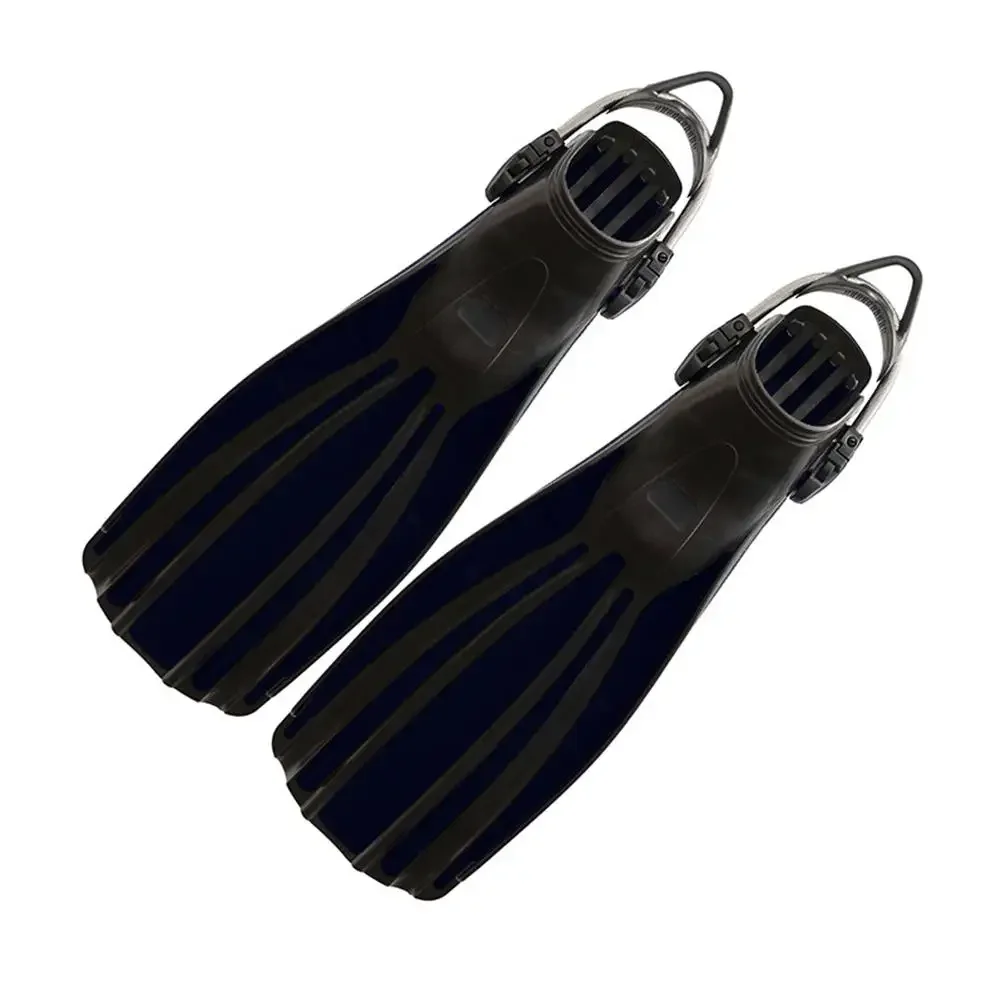 1 Pair Adjustable Swimming Fins Long Flippers Diving Shoes For Snorkeling Diving Swimming Training