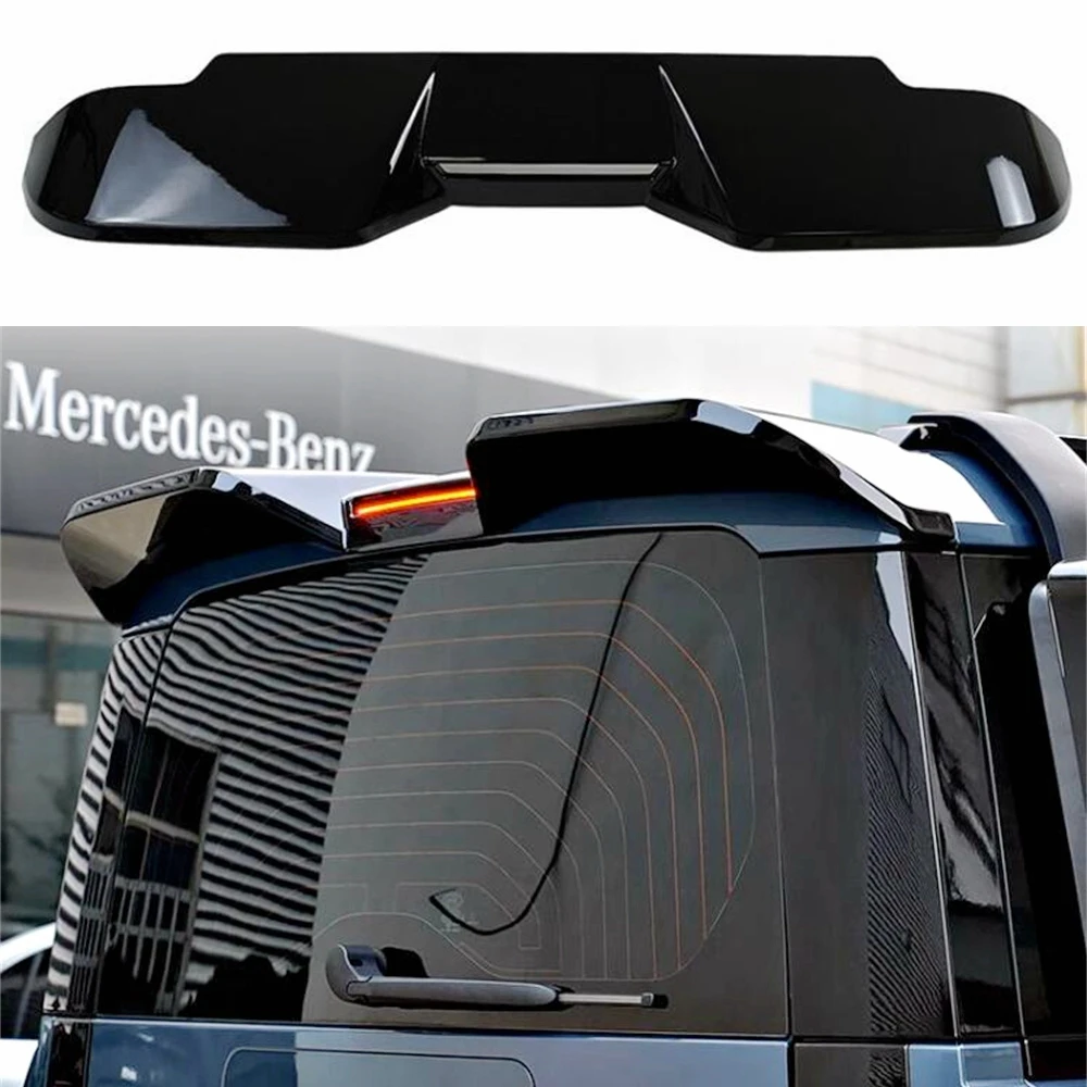 

New Design For Land Rover Defender 90/110 2019-2024 High Quality ABS Car Roof Wing Spoiler Glossy Black Or Carbon Fibe Look