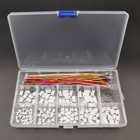 SH1.0 Connectors Kit with JST SH 1.0mm 2/3/4/5/6/7/8/9/10Pin Housing Terminal Pre-Crimped Wire Cable 15CM 28AWG