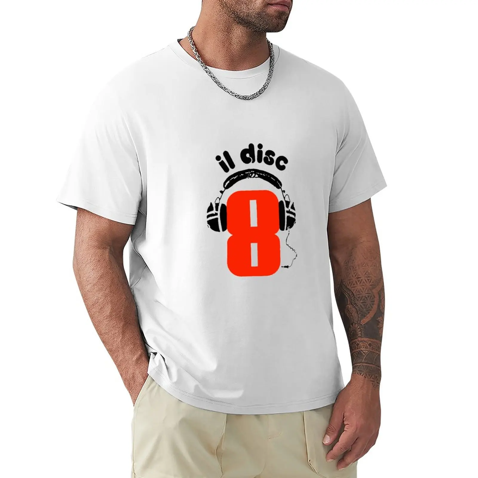 2025 new model Il Disc8 Italo Disco T-Shirt custom t shirts anime summer tops big and tall t shirts for men