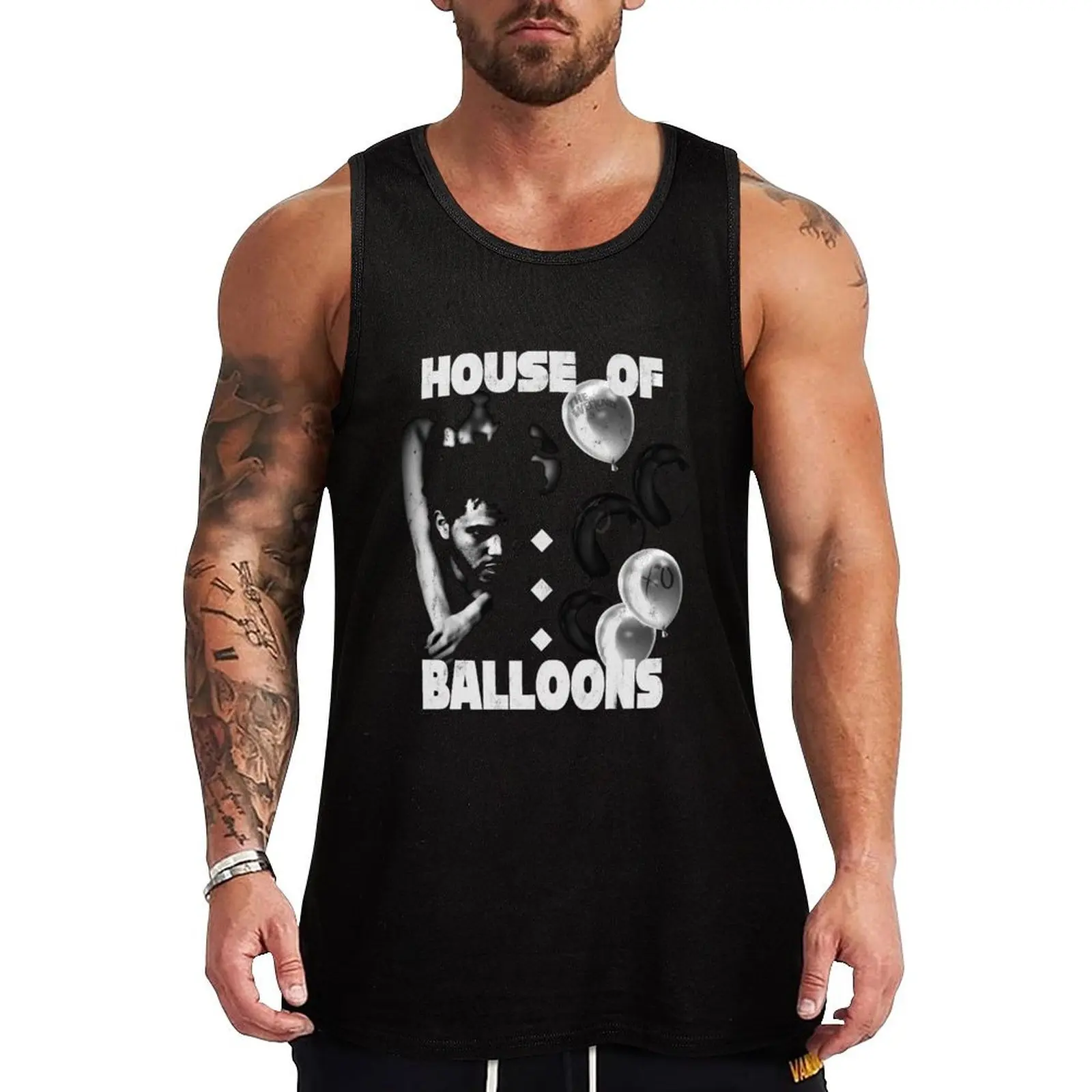 

house of balloons Tank Top gym clothing men sleeveless shirts Sportswear for men