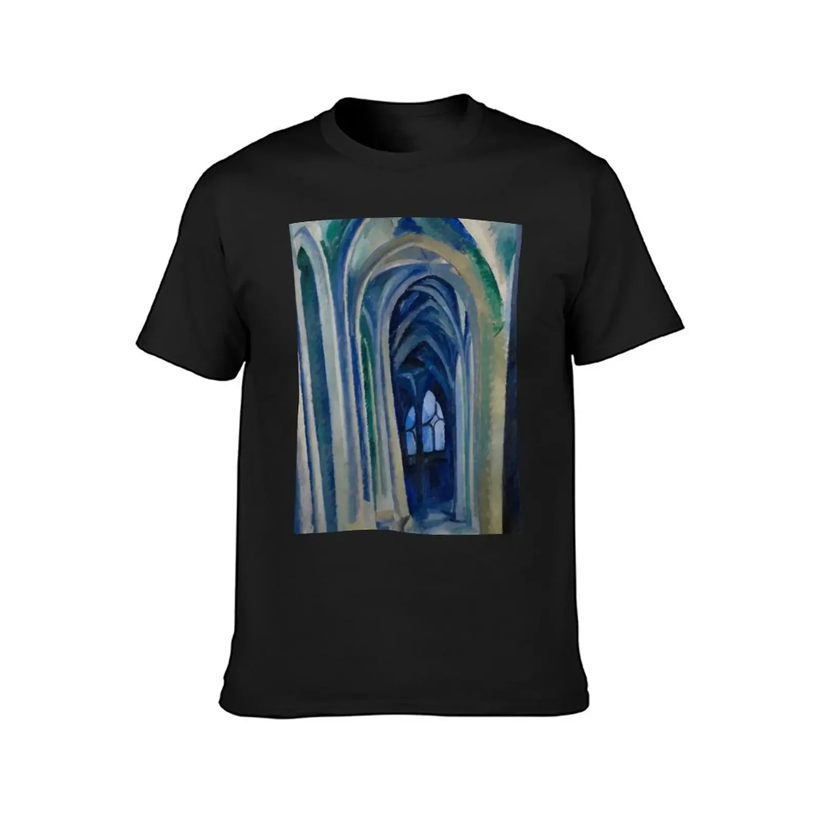 Robert Delaunay - Saint-Severin, 1909 T-Shirt plain sweat for a boy graphic tee shirt Men's t-shirt