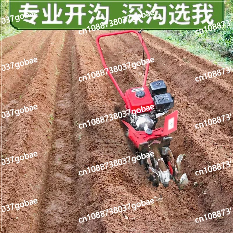 Agricultural Trencher Gasoline Multi-functional Weeding and Scarifie