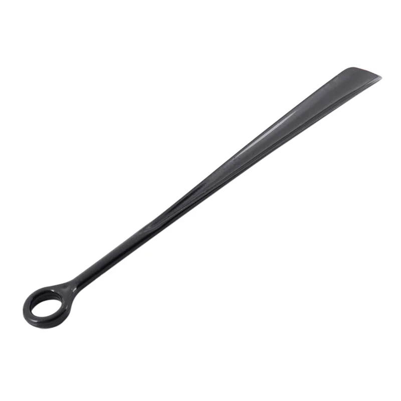 

ABXE-6Pcs 18.5Inch Plastic Extra Long Handle Shoe Horn Shoehorn Flexible Easy Sturdy Slip Aid, 1X Black