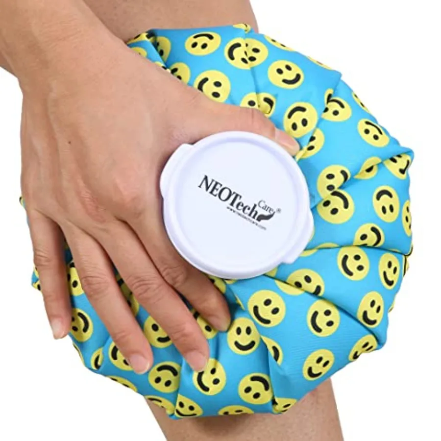 

Ice Bag, Screw Top Fillable, Reusable y Face Design
