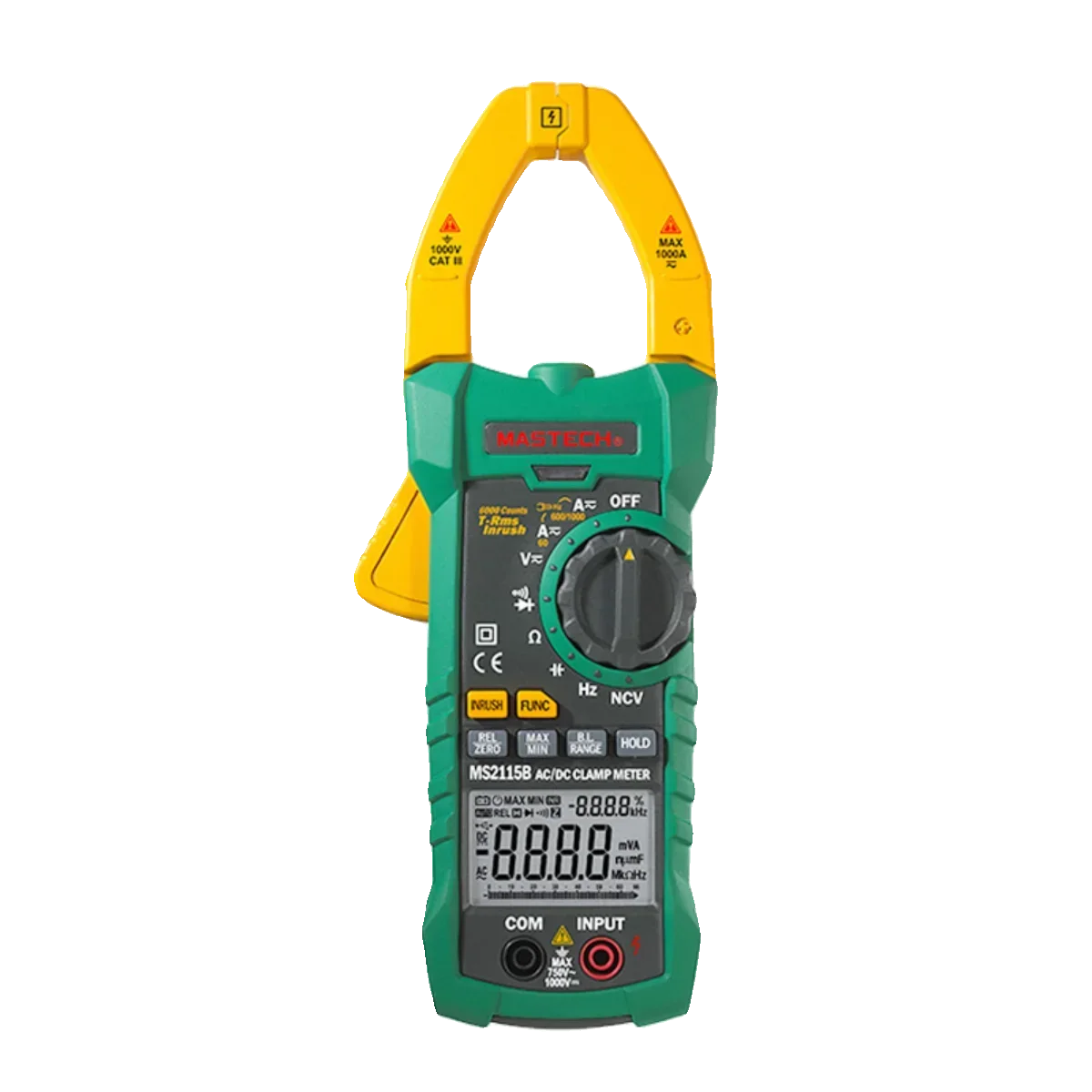 

MS2101 AC/DC Digital Clamp Ammeter MS2115A/B Data Keep Multimeter Burn-proof