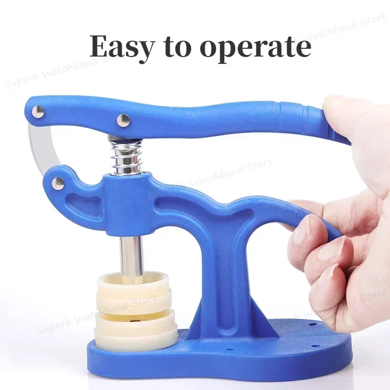 時計修理ツールセット,ナイロンケース,滑り止め,プレスキット,12個