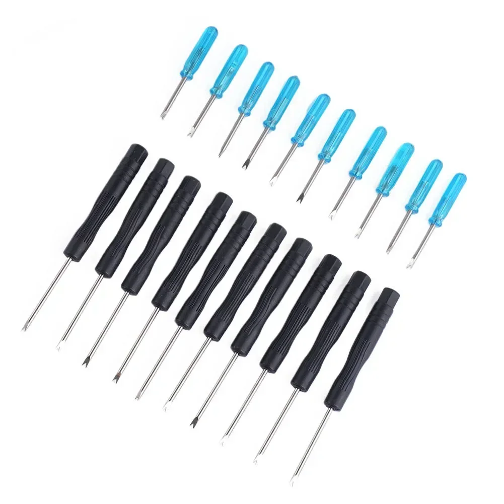 Watch Repair Screwdriver Steel+Plastic Strap Buckle Remover V-type Spare Parts Repair Tool Replacement Screwdriver