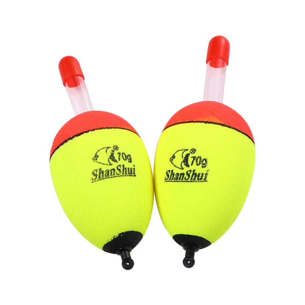 Bóia Luminosa para Pesca Marítima, Isca de Pesca 5/8/10/15/20/30/40/50/60g, Bóia de Pesca com Bastão Luminoso, Bóia de Espuma
