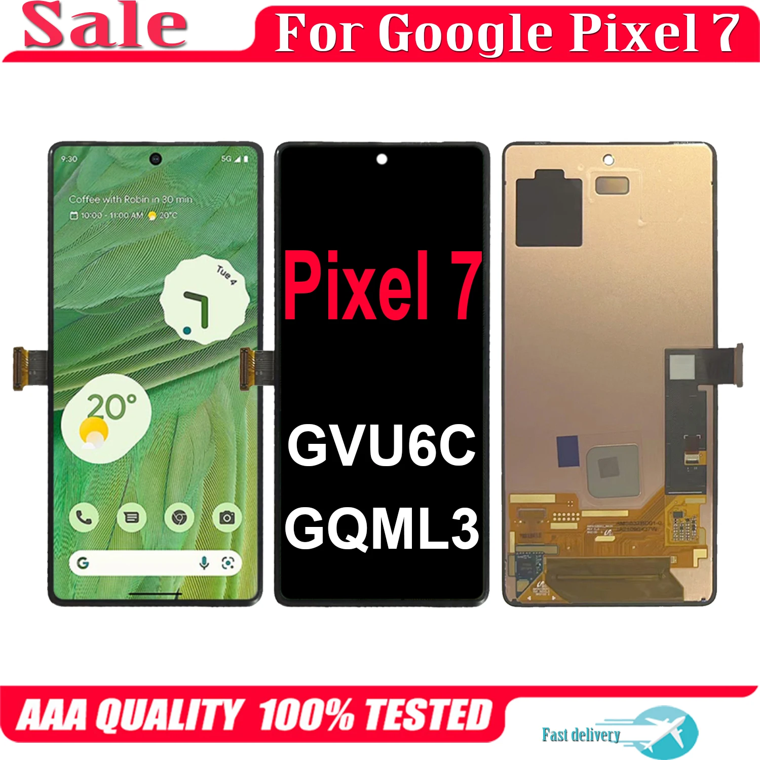 

Дисплей для Google Pixel 7 GVU6C GQML3 GO3Z5