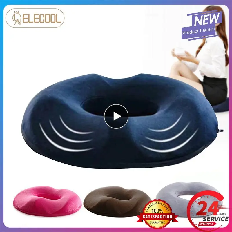 Donut Cushion Hemorrhoid Cushion Tailbone Coccyx Orthopedic Prostate Chair For Memory Foam Dropshipping E2l5