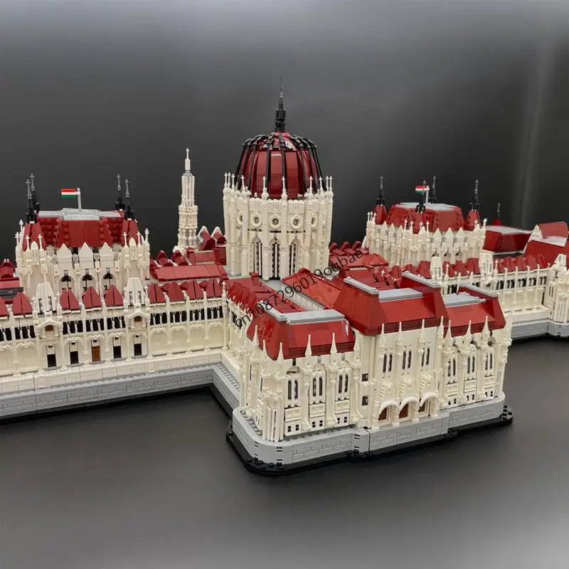 جديد 19120 قطعة مدينة الساخن بيع عرض الشارع Moc بودابست البرلمان نموذج لتقوم بها بنفسك الأفكار الإبداعية لعبة طفل التجمع لغز هدية عيد ميلاد